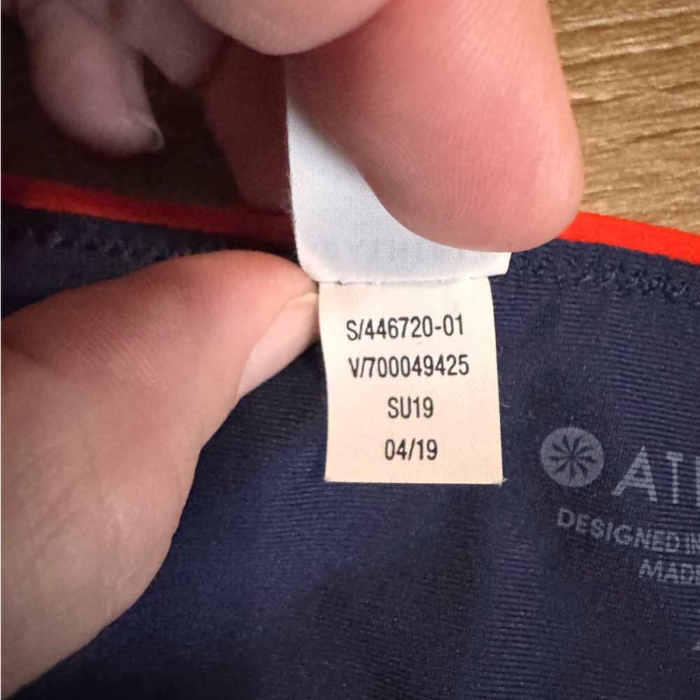Athleta Colorblock Mid Rise Bottom - Picture 6 of 6